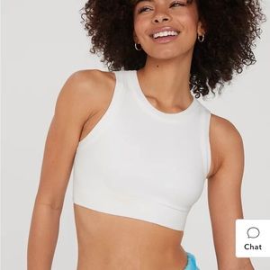 SOLD OFFLINE By Aerie Seamless High Neck Sports Bra